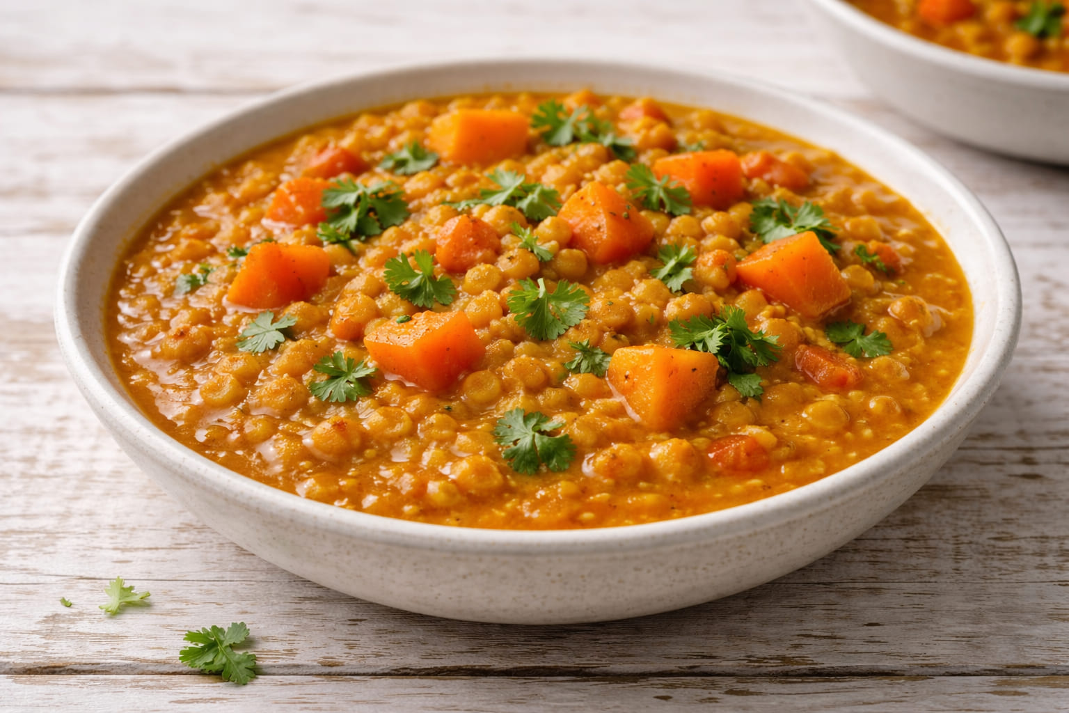 Vegane Variante mit Süßkartoffel