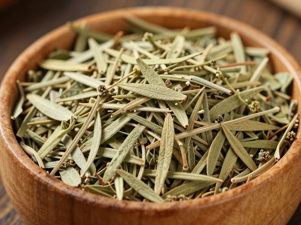 Getrockneter Majoran für Gulasch