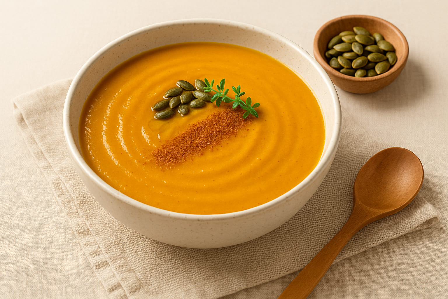 ras-el-hanout-creme Kürbiscremesuppe mit Ras el Hanout verfeinert