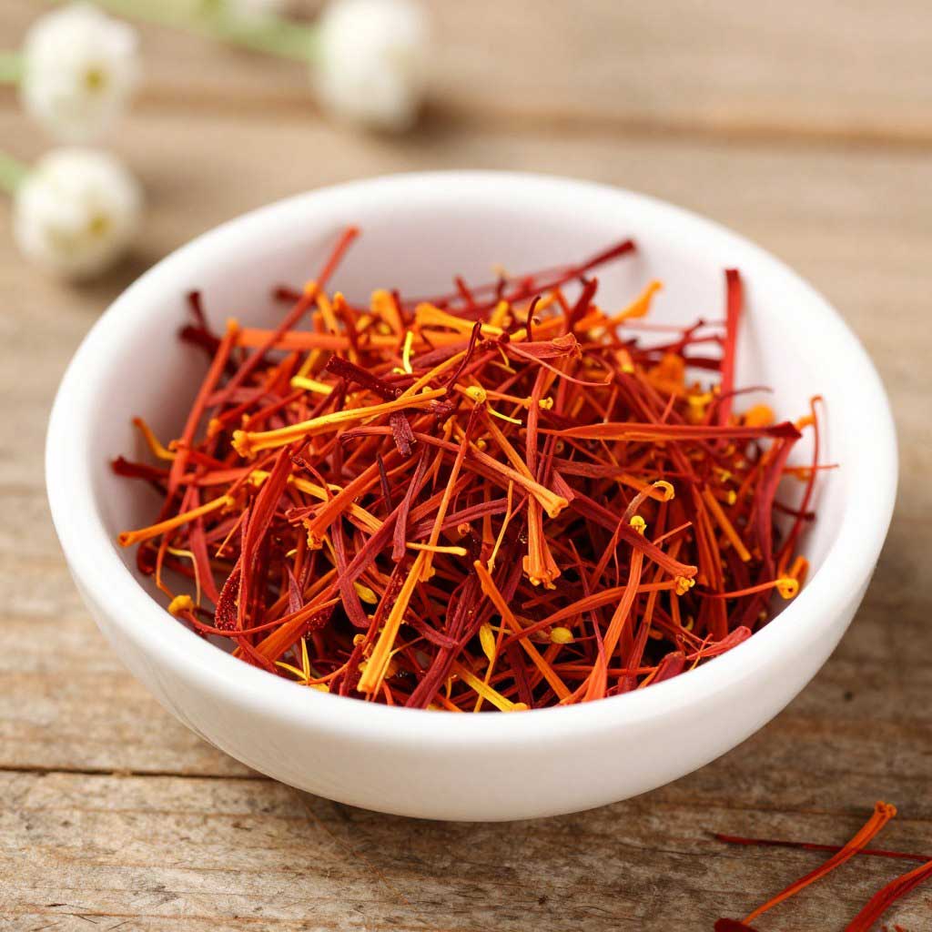 Safranfäden für die Ayurveda Gewürze Grundausstattung