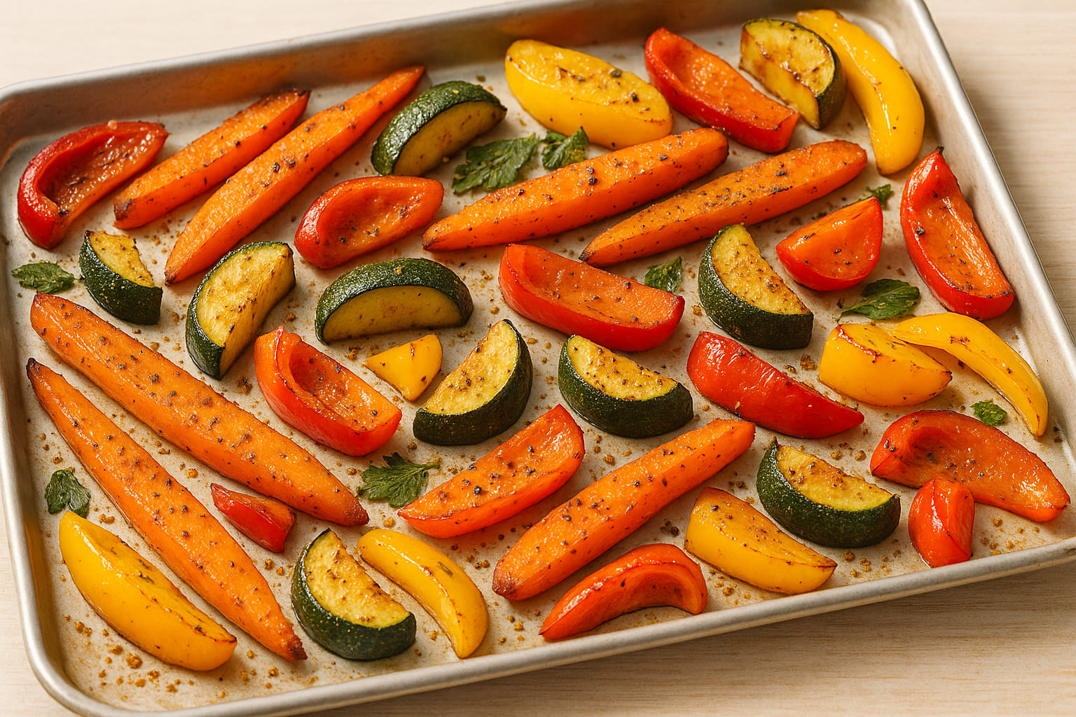 Geröstetes Ofengemüse mit Umami Gewürz
