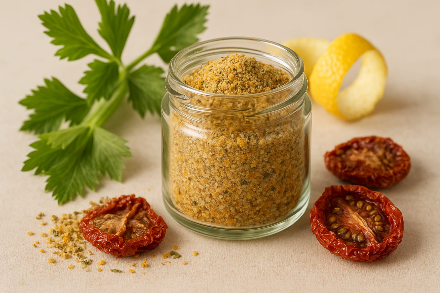 Hochwertiges Umami Gewürz mit frischen Zutaten